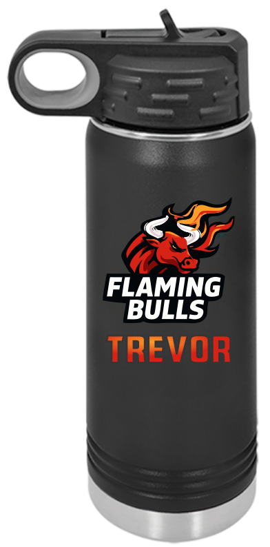 Black 20 oz. Polar Camel Water Bottle