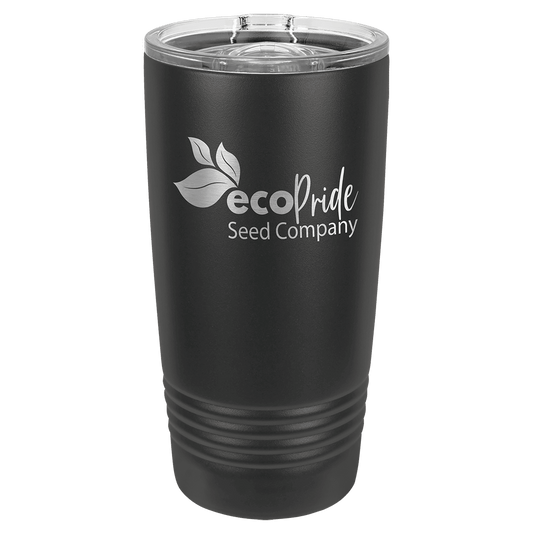 Personalized 20 oz Polar Camel Tumbler with Slider Lid - Black