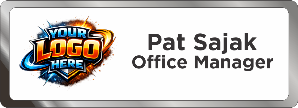 Custom name badge