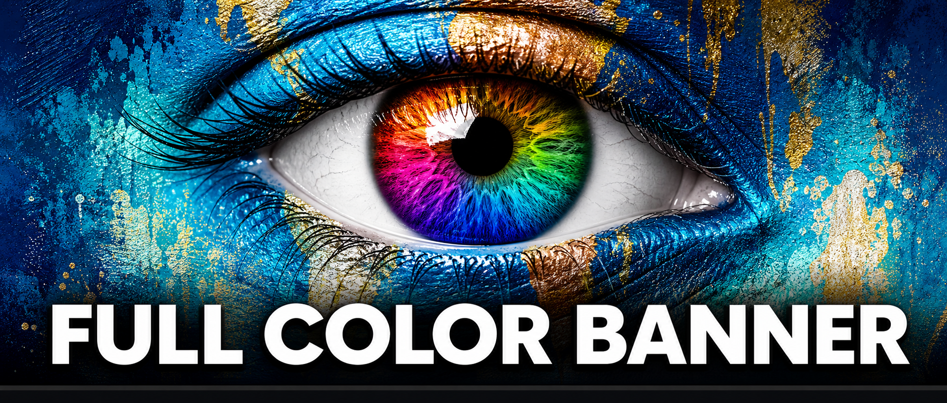 Full color banner graphic